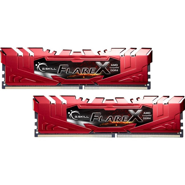 G.SKILL Flare X RAM Module - 32 GB (2 x 16GB) - DDR4-2400/PC4-19200 DDR4 SDRAM - 2400 MHz - CL15 - 1.20 V G.SKILL Flare X RAM Module - 32 GB (2 x 16GB) - DDR4-2400/PC4-19200 DDR4 SDRAM - 2400 MHz - CL15 - 1.20 V